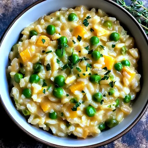 Crockpot Spring Vegetable Risotto