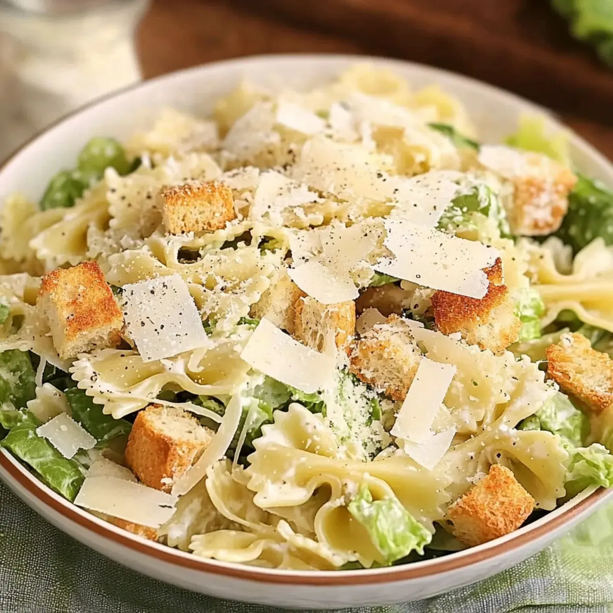 Pasta Caesar Salad