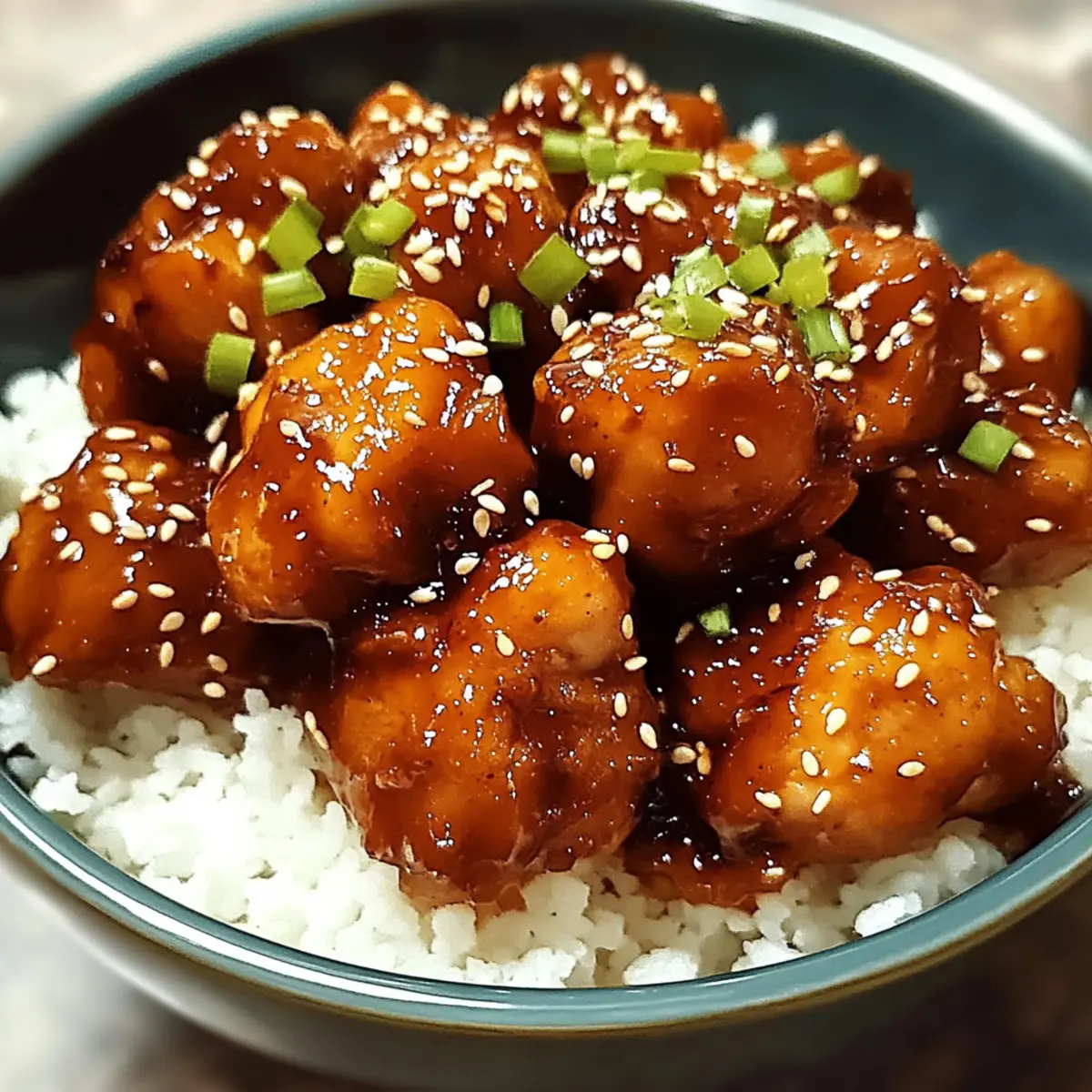 Crock Pot Sesame Chicken