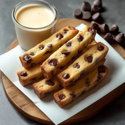 Chocolate Chip Cookie Fries