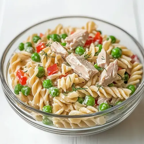 Tuna Pasta Salad with Peas