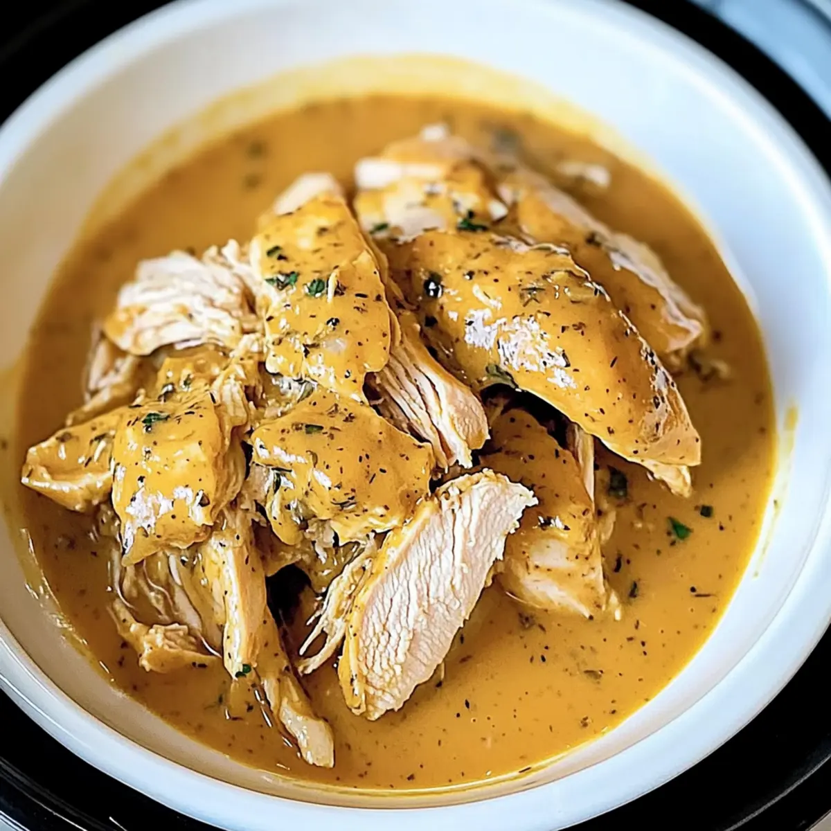 Slow Cooker Honey Mustard Chicken