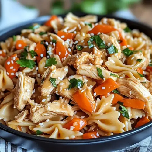 Asian Chicken Pasta Salad