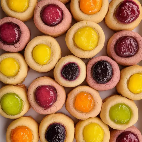 Fruit Filled Thumbprint Cookies
