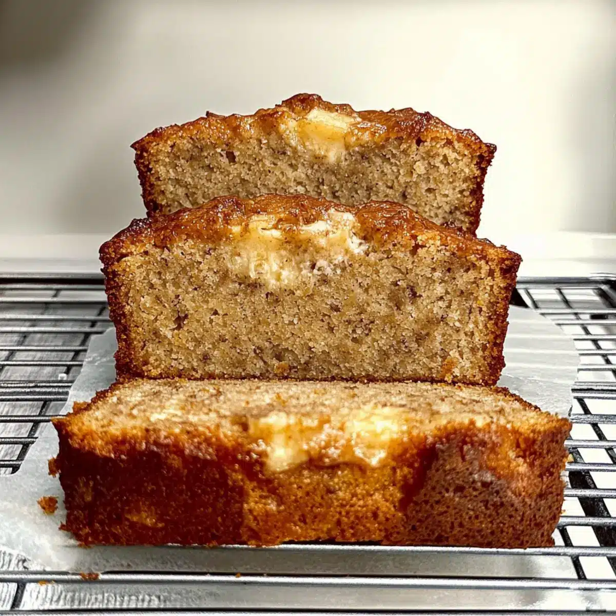 Cottage Cheese Banana Bread