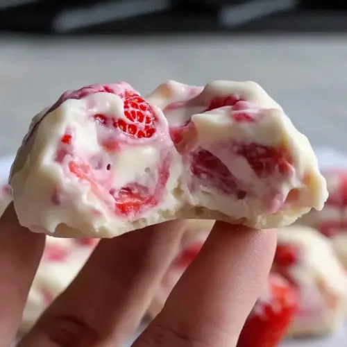 Strawberry Yogurt Bites