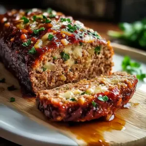 Garlic Parmesan Meatloaf