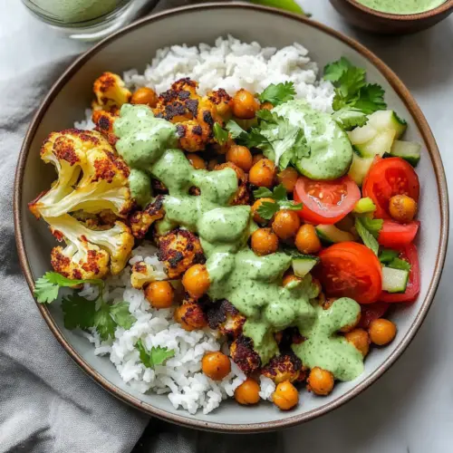 Cauliflower Shawarma Bowls