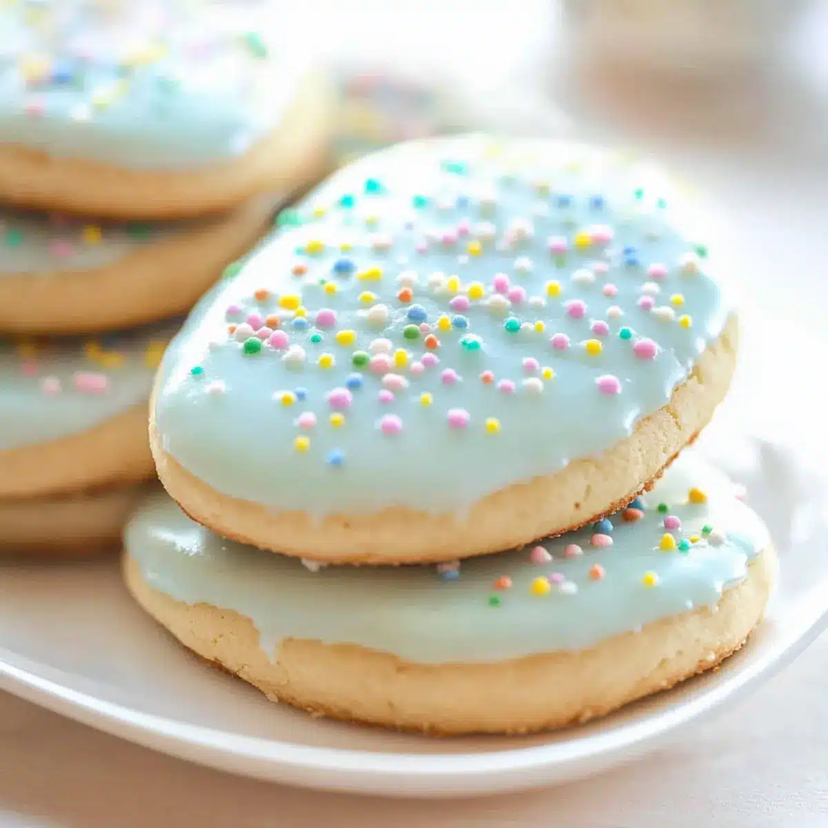 Easter Shortbread Cookies