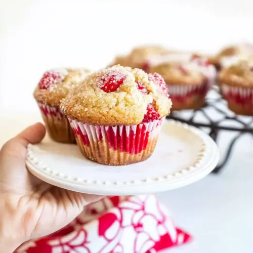 Strawberry Buttermilk Muffins