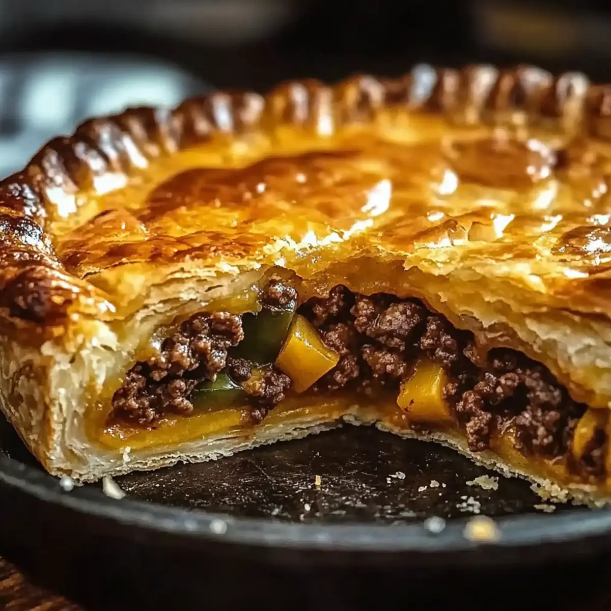 One-Pan Cheeseburger Pie