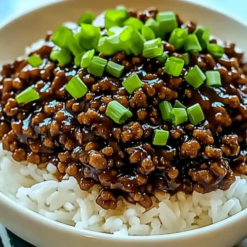 Mongolian Ground Beef