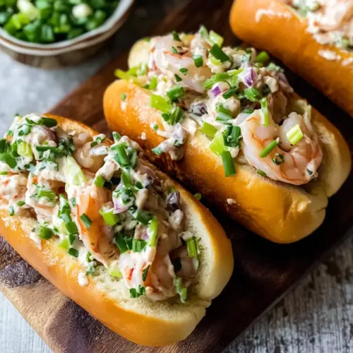 Grilled Shrimp Rolls on Brioche Buns