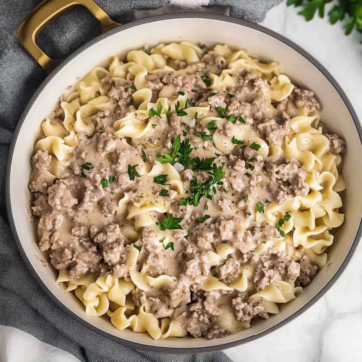 Hamburger Stroganoff