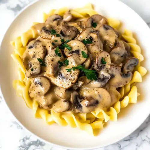 Mushroom Stroganoff