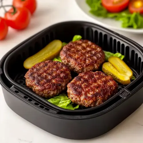 Air Fryer Hamburger Patties