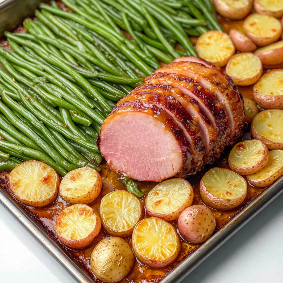 Easter Dinner on a Sheet Pan